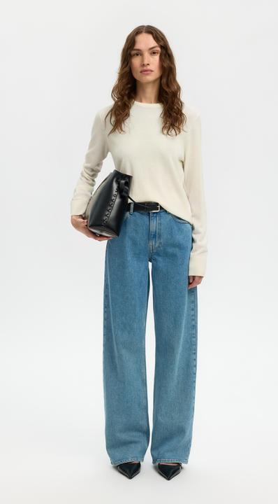 Produktbild Selected Slfthea Ls Knit Merino O-Neck Noos (S)