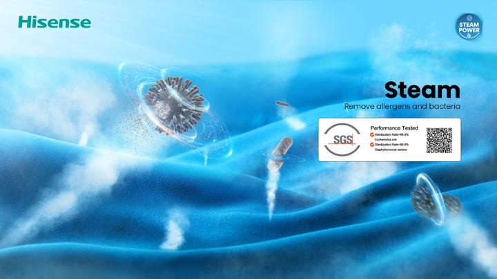 Actual product image Hisense WFQA1214EVJM (12 kg, Left)
