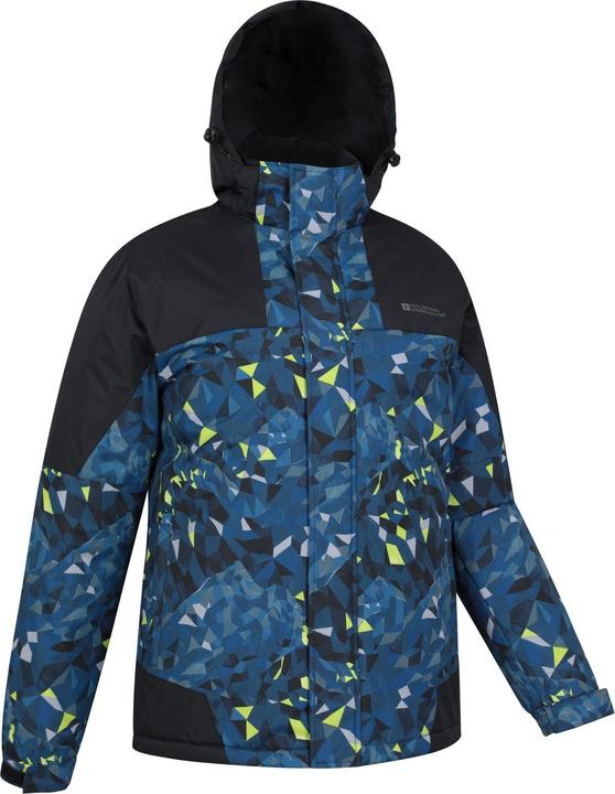 Actual product image Mountain Warehouse Mens Shadow II Printed Ski Jacket (XS)