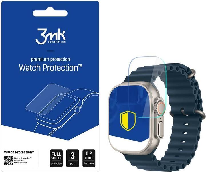Actual product image 3MK Apple Watch Ultra - Watch Protection? v. FlexibleGlass Lite