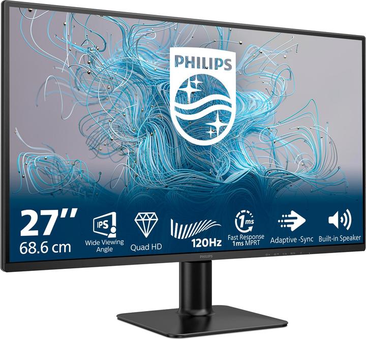 Produktbild Philips 27E2N2500/00 68,58cm 27Zoll 2560x1440 HDMI DP USB (2560 x 1440 Pixel, 27")