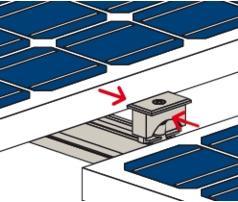 Image du produit Fischer Mittel/Endkl. Uni.vorm. PM U 30-50 AL sw (50 mm)