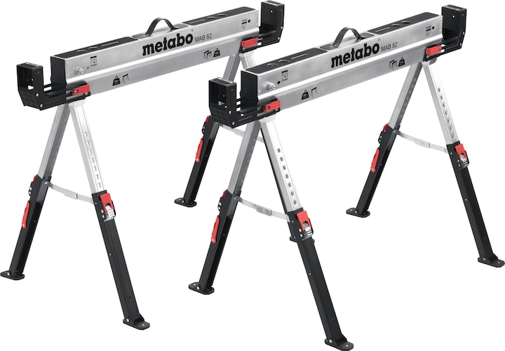 Metabo Set de support de travail MAB 82 (116 cm, 116 cm)
