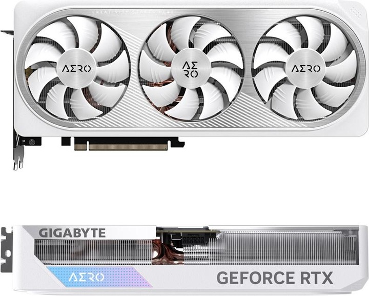 Actual product image Gigabyte GeForce RTX 4070 Ti SUPER AERO OC (16 GB)