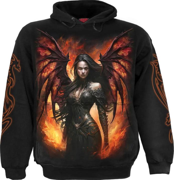 Immagine prodotto Spiral Draco Queen Felpa con Cappuccio Adulto Unisex (M)