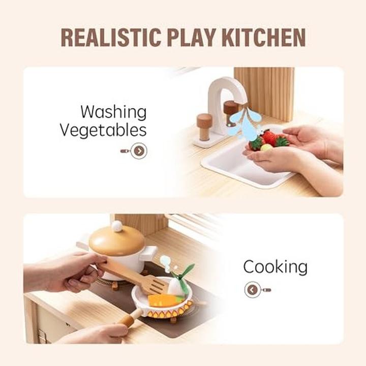 Actual product image Robud Wooden Play Kitchen