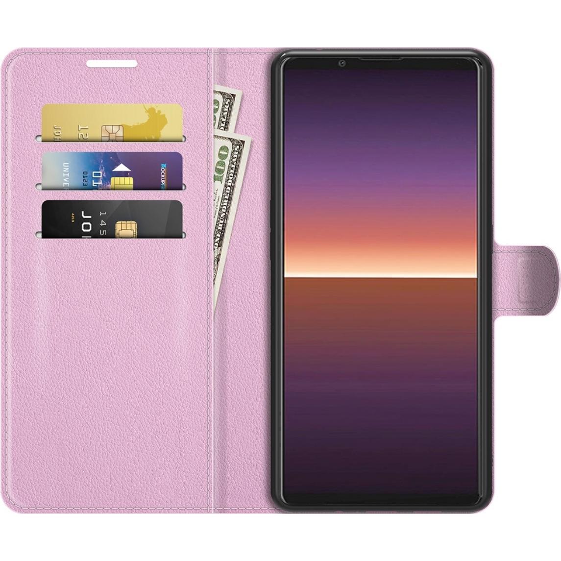 Thumbnail - Screenguard Sony Xperia 1 III Leather Guard Lederhülle (Sony Xperia 1 III), Smartphone Hülle, Rosa