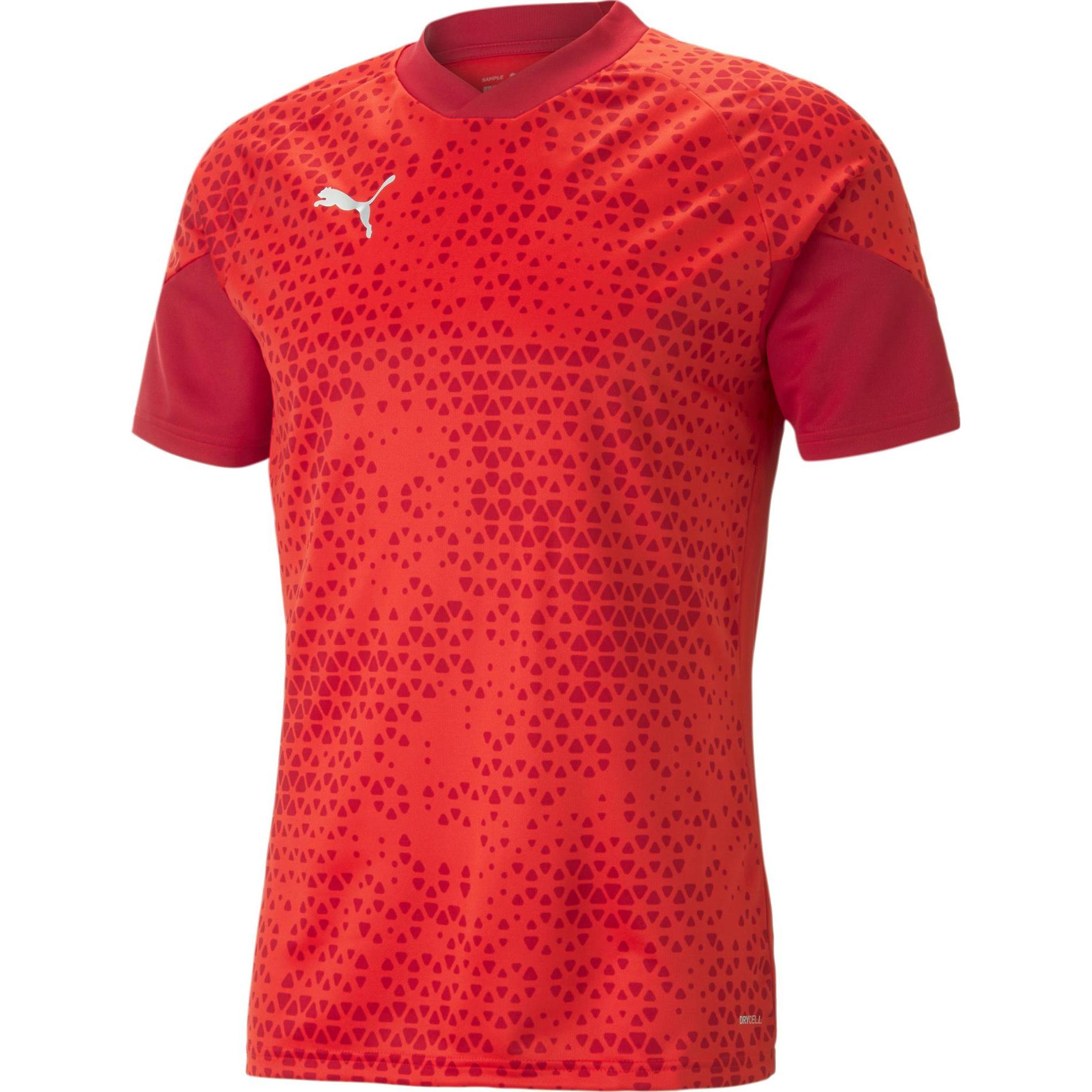 Puma, Herren, Sportshirt, teamCUP Training Jersey (XL), Rot, XL