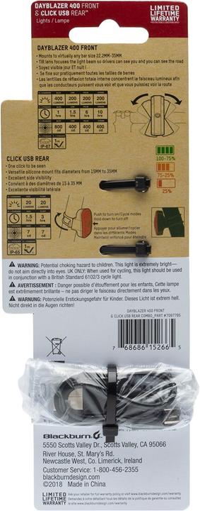 Produktbild Blackburn Dayblazer 400 (400 lm, 20 lm)