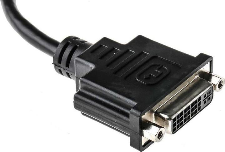 Produktbild RS PRO DisplayPort-Kabel A Display-Anschluss B DVI-I Dual Link - Buchse, 150mm (0.15 m)