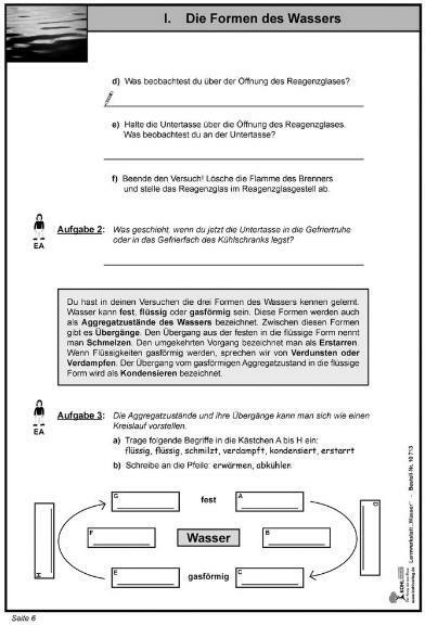 Nährwerte und Zutaten Lernwerkstatt - Wasser (Deutsch, Wolfgang Wertenbroch, 2007)