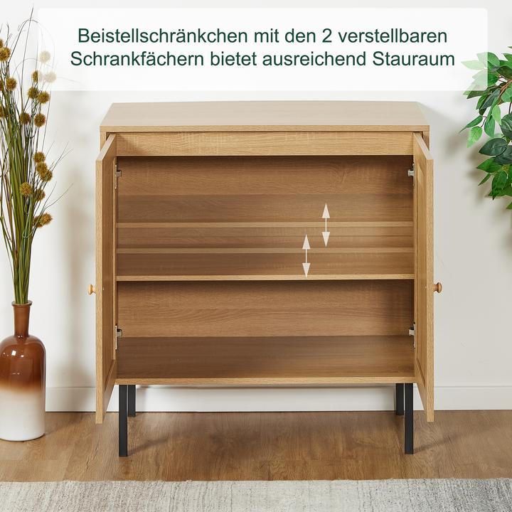 Produktbild Relaxdays Kommode (80 x 40 x 80 cm)