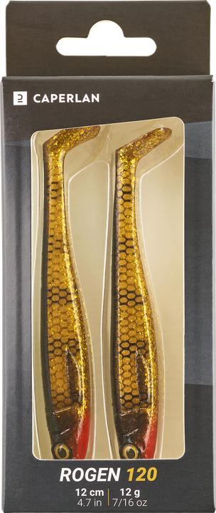 Immagine prodotto Caperlan Alosa in gomma per la pesca ai predatori 2 pezzi. (12 cm)