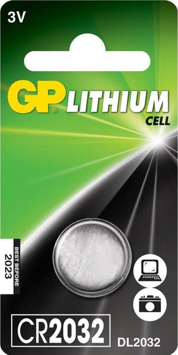 Produktbild GP Batteries Lithium Cell (1 Stk., CR2032, 210 mAh)