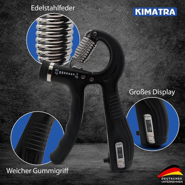 Produktbild Kimatra Griffkraft Trainer Set mit Zählfunktion