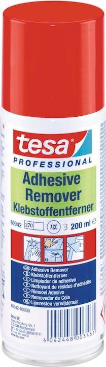 Actual product image tesa ADHESIVE REMOVER adhesive remover spray, removes adhesive residue, 200ml can