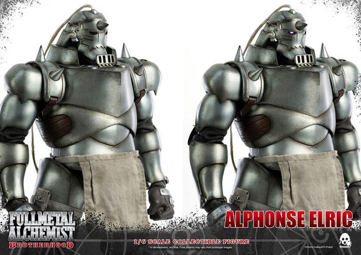 Produktbild ThreeZero Fullmetal Alchemist: Brotherhood Actionfigur 1/6 Alphonse Elric 37 cm