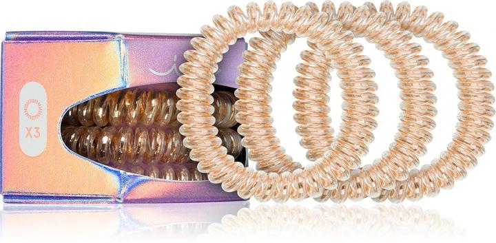 Actual product image Invisibobble Hair elastic Slim Premium Bronze me Pretty 3 pcs (Hair tie)