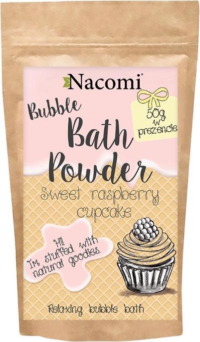 Image du produit Nacomi Bubble Bath Powder Powder For Sweet Raspberry Cupcake 150G (Perle de bain)
