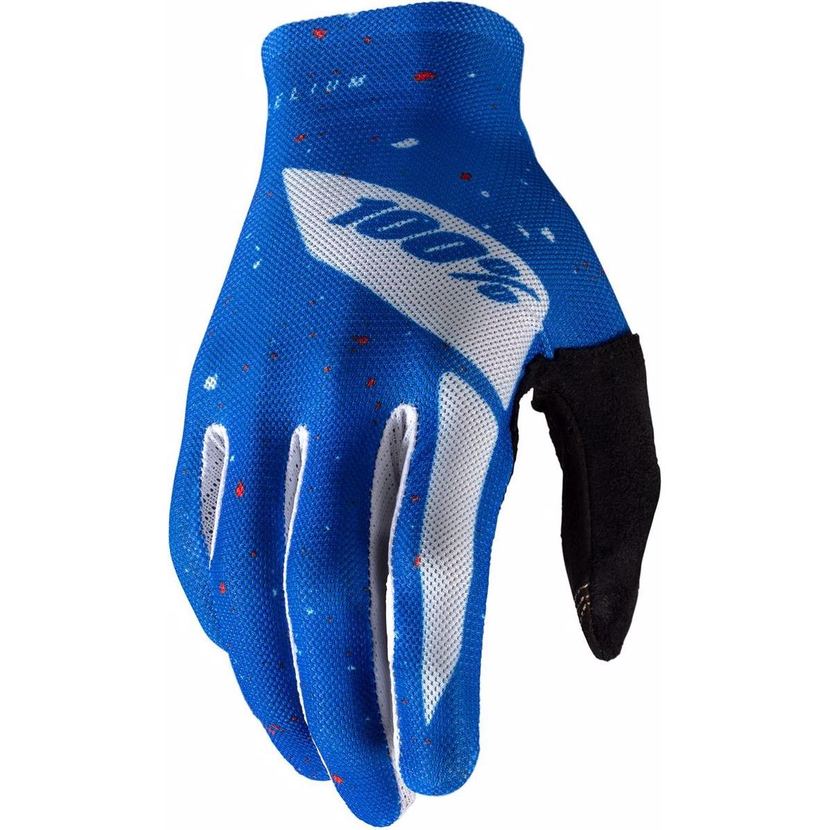 100%, Herren, Handschuhe, Celium Radhandschuhe, Blau, (M)