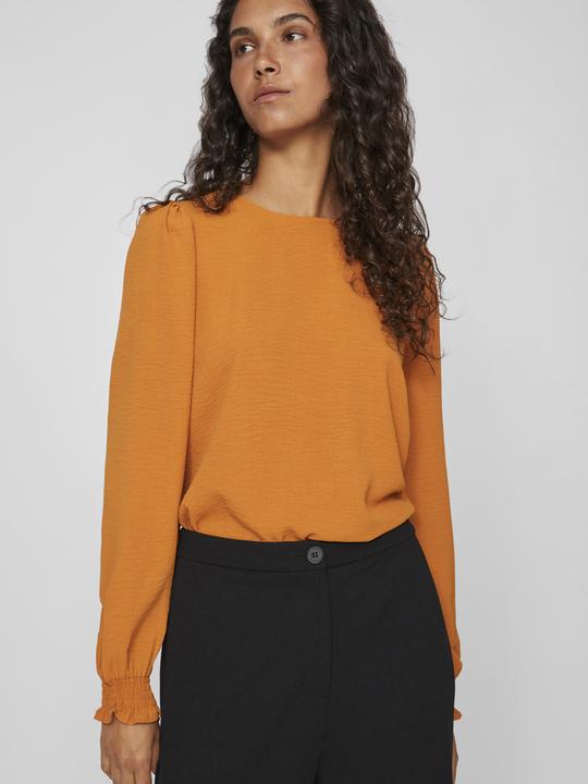 Actual product image Vila Round neck top with long sleeves (34)