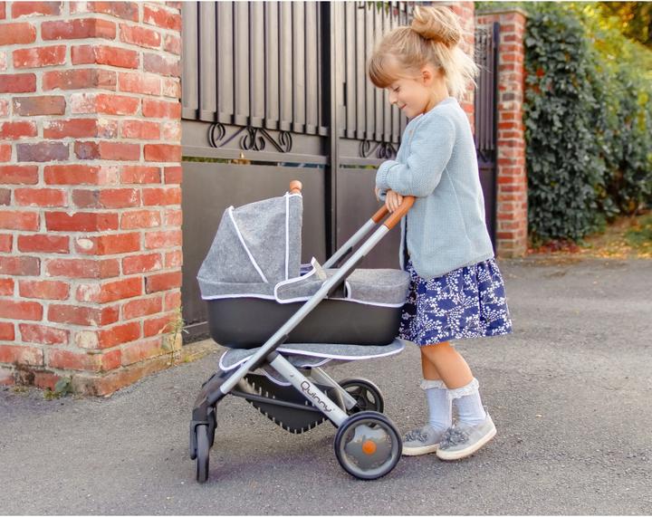 Produktbild Smoby Quinny 3in1 Kinderwagen grau