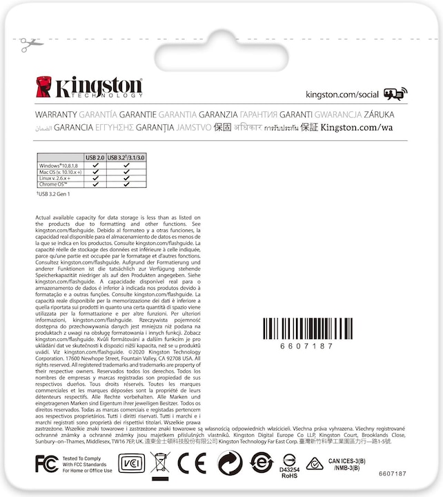 Produktbild Kingston DataTraveler Exodia (64 GB, USB 3.2, USB-A)
