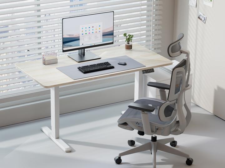 Actual product image equip Schreibtischgestell Dual Motor elektr. 125Kg weiss