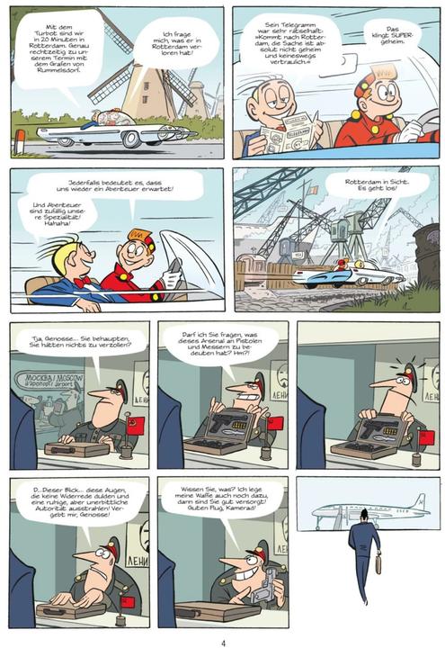 Produktbild Spirou und Fantasio Spezial 40: Tulpen aus Istanbul (Deutsch, Hanco Kolk, Rolf Erdorf, 2023)