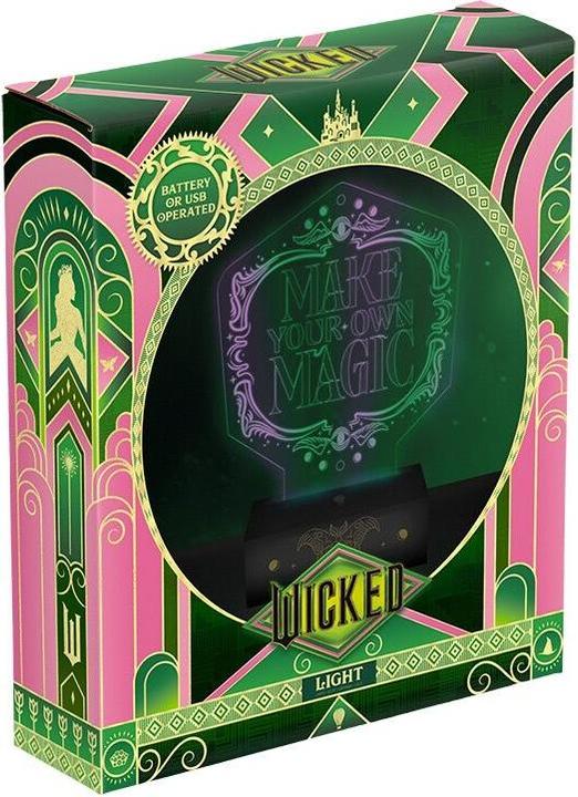 Productafbeelding Paladone Products Paladone Wicked Movie Acryl Licht - Officiële Disney Lamp met Licentie, Maak je Eigen Magie, Cadeau