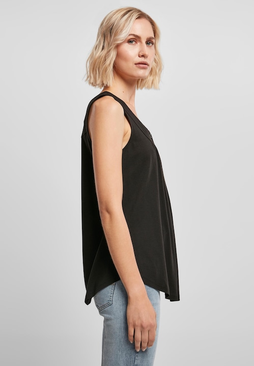 Produktbild Urban Classics Ladies Viscose Button Up Top (S)