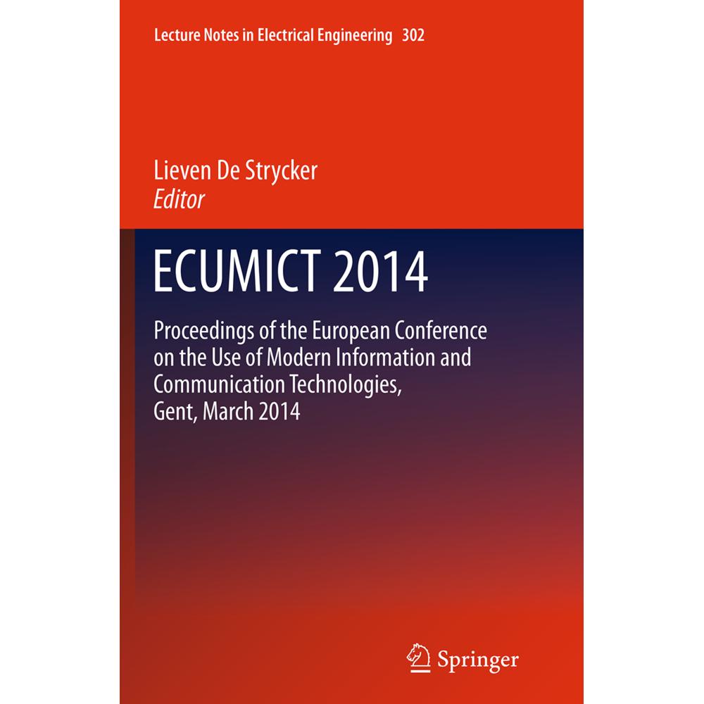 ECUMICT 2014, Fachbücher von Lieven Strycker