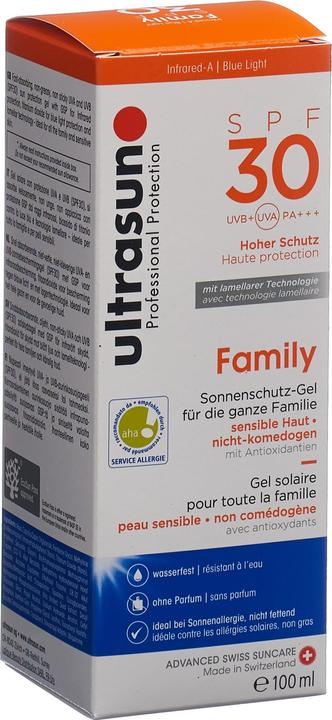 Actual product image Ultrasun Family (Suntan lotion, SPF 30, 100 ml, 169 g)