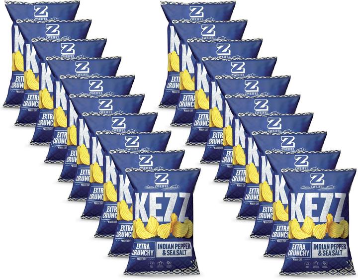 Produktbild Zweifel KEZZ Chips Pepper & Salt (700 g, 20 Stk.)