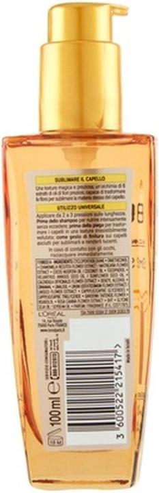 Image du produit L'Oréal Paris Elvive Extraordinary Oil Treatment 100ml pour cheveux normaux et secs - L'emballage peut varier (100 ml)