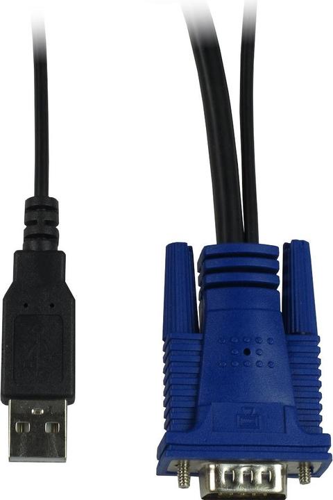 Actual product image Intertech 16-Port KVM Switch, 16 x, USB, VGA