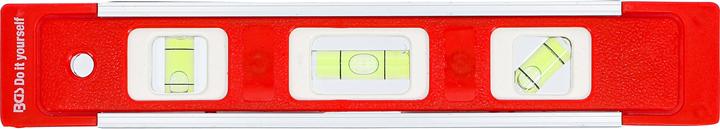 Actual product image BGS Torpedo Level with Magnet 3 Spirit Levels 230 mm (23 cm)