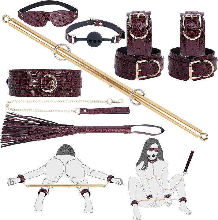 No Name BDSM Bondage Ensemble de barres d'écartement