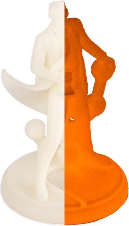 Produktbild Polymaker PolyLite PLA (1.75, 1 kg) (PLA, 1.75 mm, 1000 g, Orange)