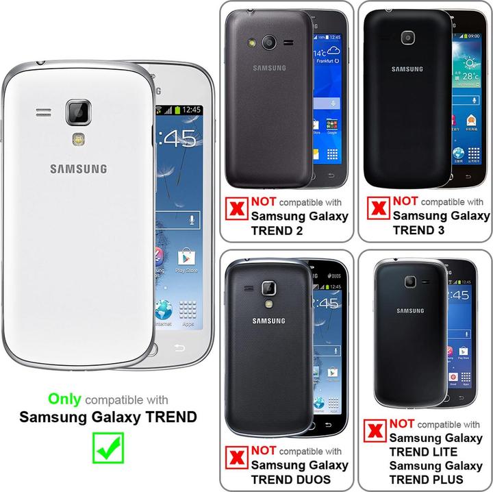 Image du produit Cadorabo Couverture TPU brossé (Samsung Galaxy Tendance)
