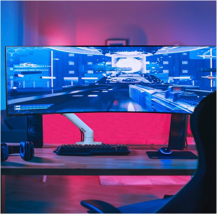 Image du produit Ergotron Bras pour moniteur de bureau Hx (Tables, 49")