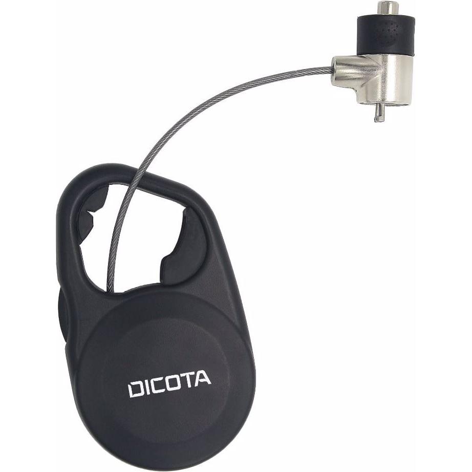 Thumbnail - Dicota Security T-Lock Retractable, Notebook Security, Schwarz, Silber