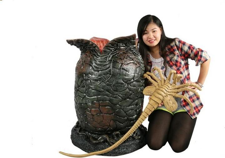 Immagine prodotto Neca Aliens réplique 1/1 mousse Xenomorph Egg & Latex Facehugger 91 cm