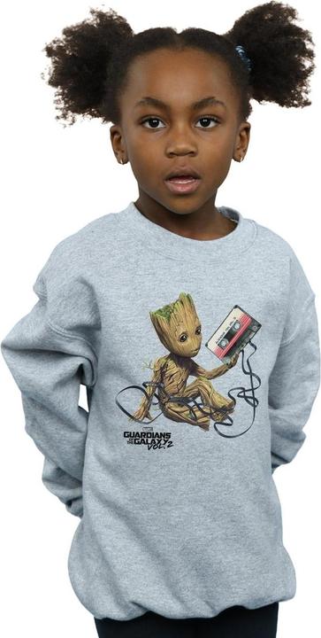 Image du produit - Sweat GUARDIANS OF THE GALAXY GROOT TAPE - Fille (116)