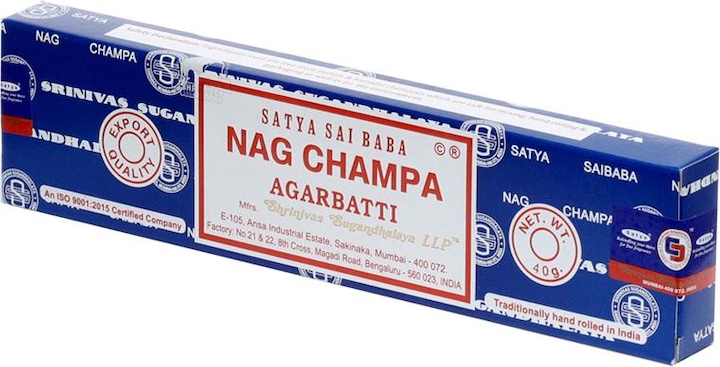 Actual product image Nag Champa Satya