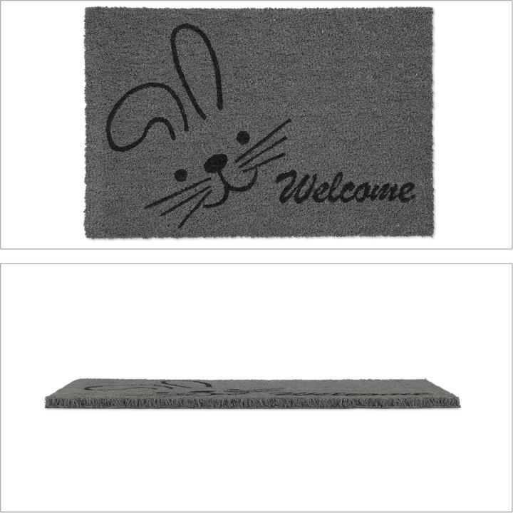 Image du produit Relaxdays Paillasson coco (60 x 40 x 1,5 cm)