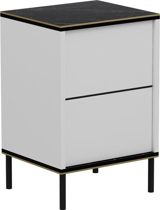 Gold, Schwarz, Weiss