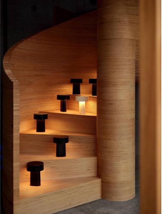 Image du produit Zone Denmark Tischleuchte Oblong Schwarz (120 lm)