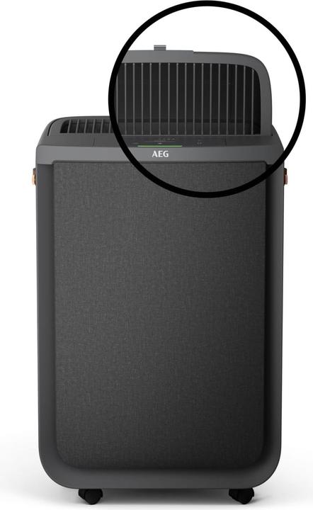 Actual product image AEG APU72771DG Pure Multi 7000 air purifier / for up to 70 m²/168 m³ / Colour: Dark Grey, 950011594 (70 m²)