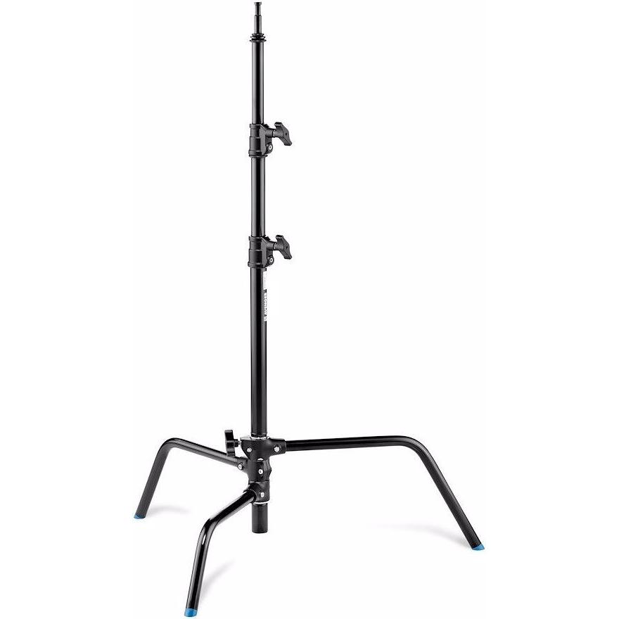Manfrotto C-Stand (155 cm, 10 kg), Lampenstativ, Schwarz